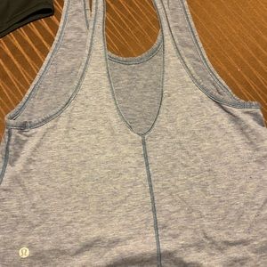Blue Lululemon Tank
